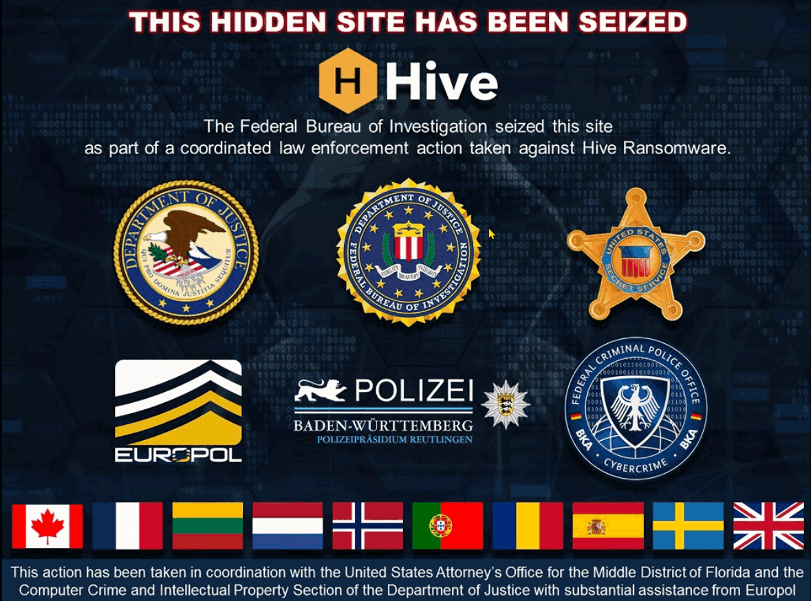 FBI Seizes Data Leak Website of Major Ransomware Gang Hive