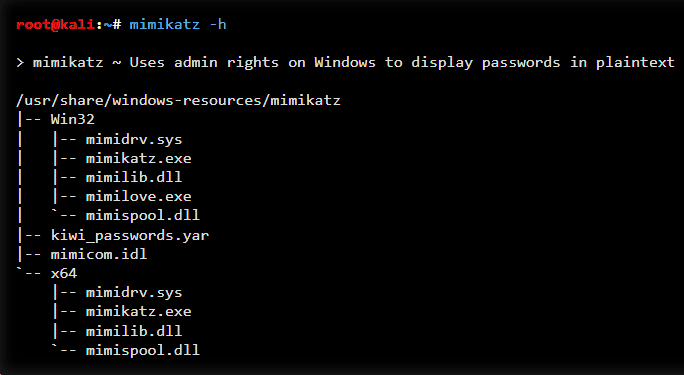 Mimikatz CLI