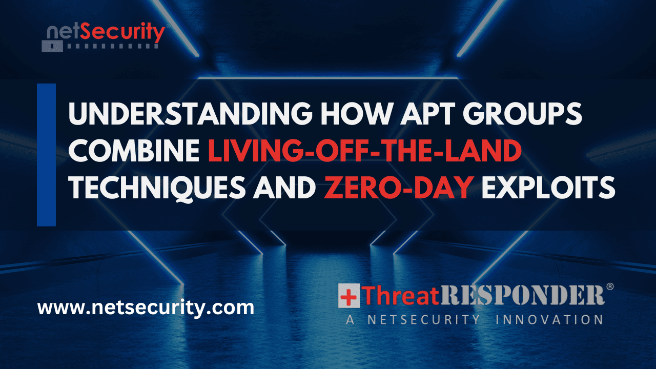 Understanding How APT Groups Combine Living-off-the-Land Techniques and Zero-Day Exploits